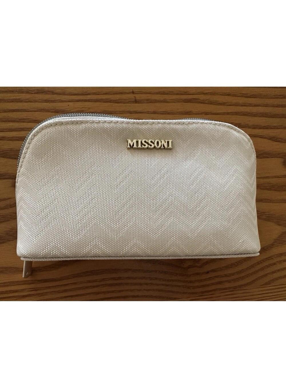 Delta One Missoni Business Class Amenity Bag - Tan - sealed